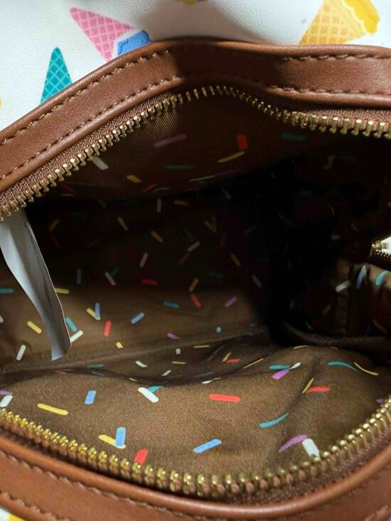 Loungefly Ice Cream Backpack & Wallet Set – New, With 3 Custom Charms main image 9